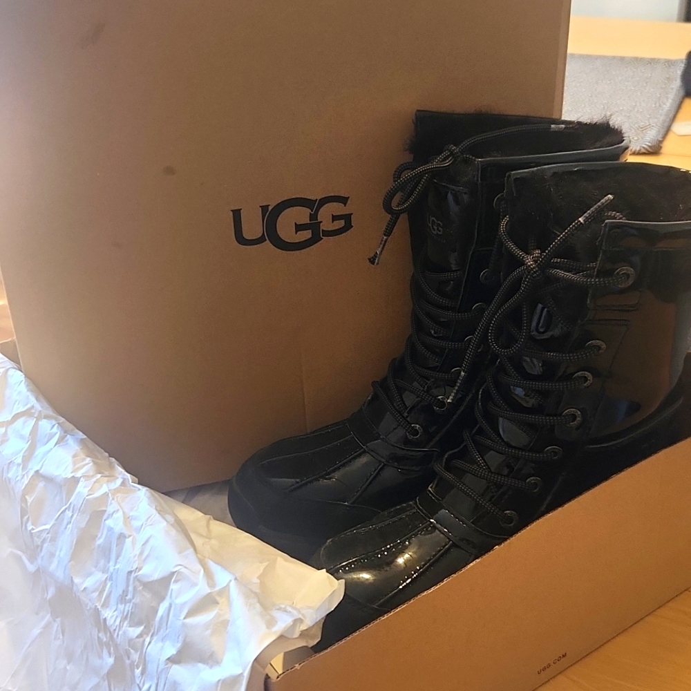 UGG Patent Leather Boots